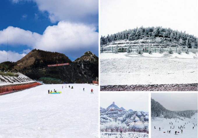 滑雪不必去东北，大贵州这些滑雪场圆你滑雪梦插图5